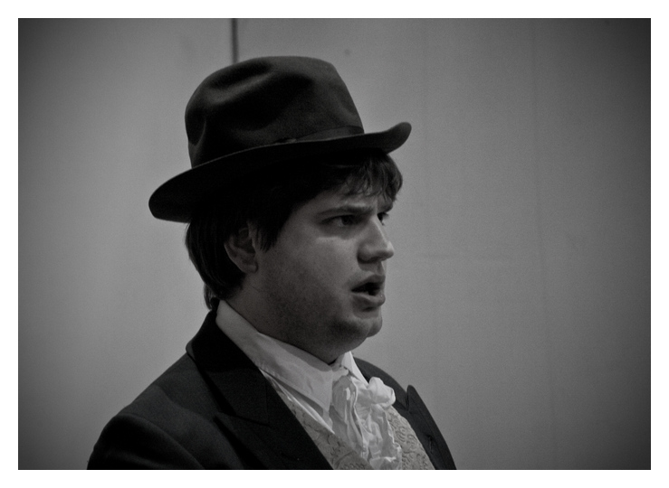 CUOS Eugene Onegin, Rehearsal, Monochrome 20