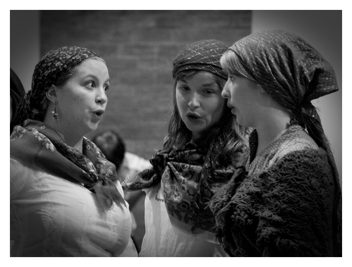 CUOS Eugene Onegin, Rehearsal, Monochrome 5
